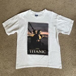 Vintage 90s Titanic T-Shirt, Kids 14-16, 100% Cotton, Made in the USA